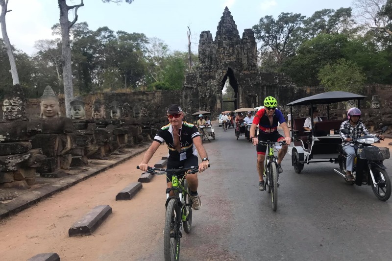 Explore Angkor Wat by bike